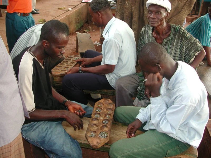 traditional games like Ayo (Mancala)